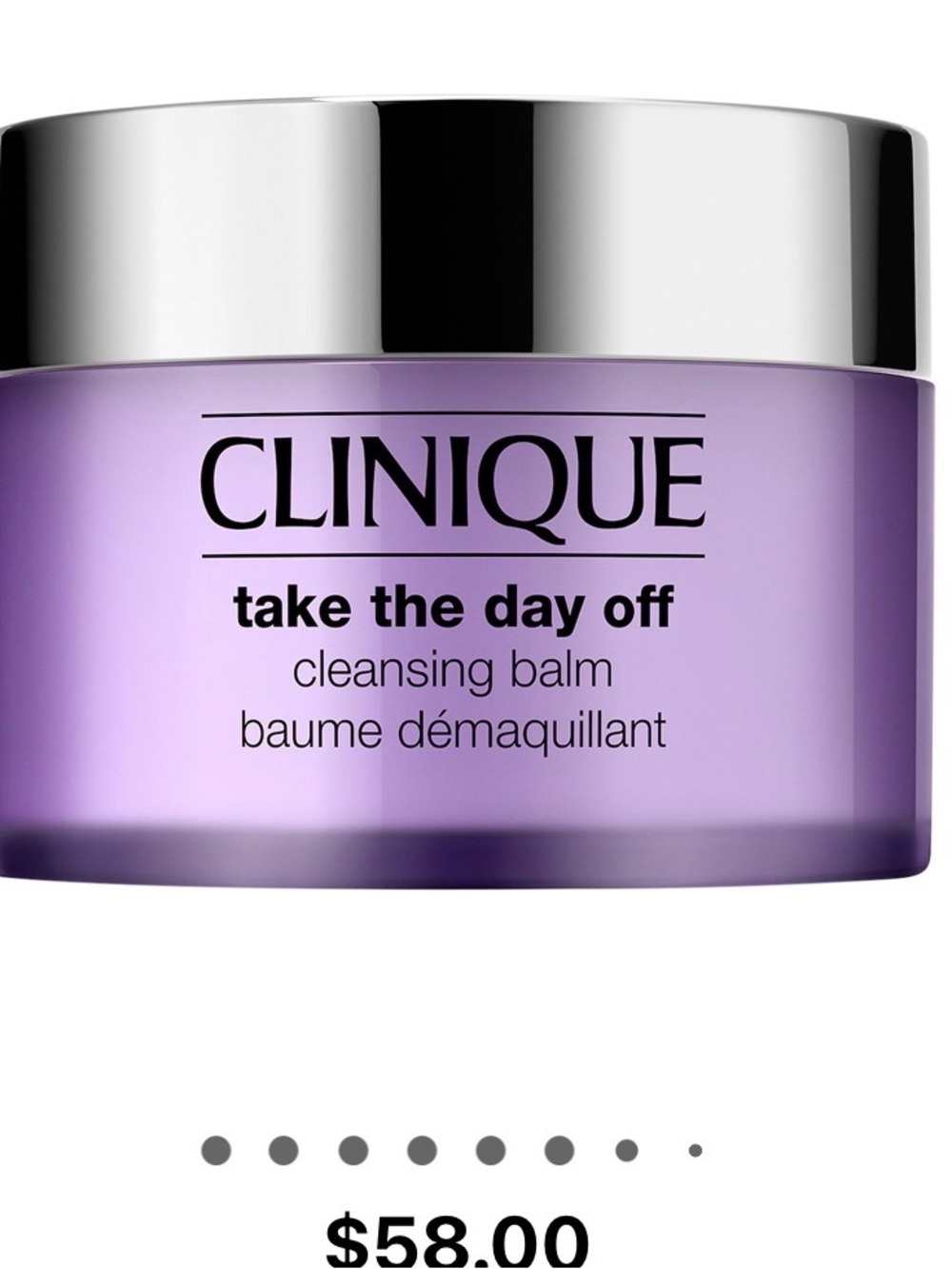 Clinique Take The Day Off Cleansing Balm - Lavender Purple - 250ml